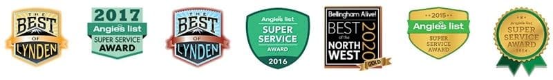 Footer Awards | Bellingham Lawn Care | Whatcom Lawns